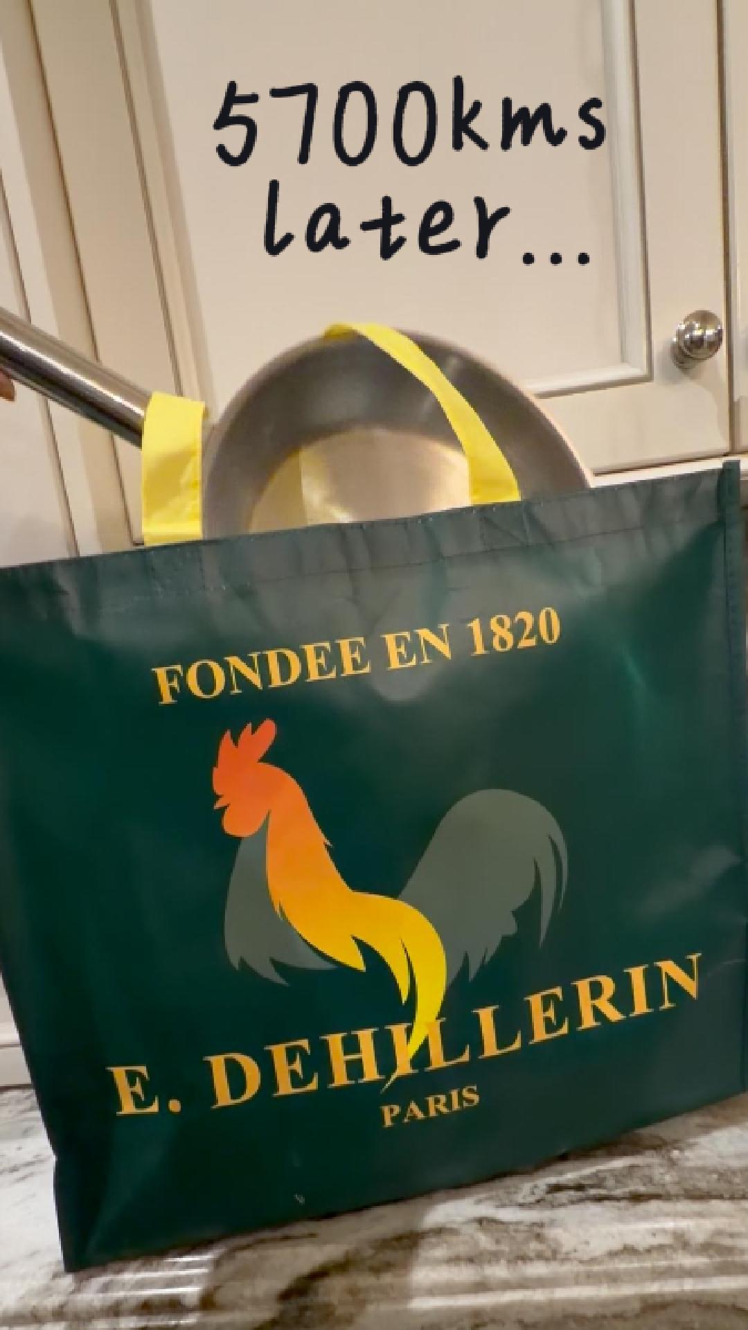 I carried this pan 5,700 km from Paris…